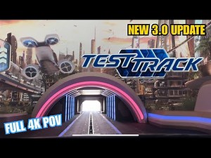 NEW Test Track 3.0 Ride – Full 4K POV | EPCOT Walt Disney World 2025