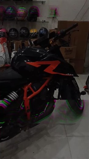 KTM 390 mein 1290 ka sticker lagaya Dekho 😄😄🏍️🏍️