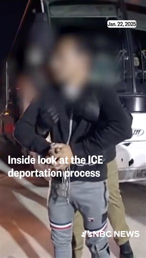 President Trump has promised changes to immigration policies, including mass deportations. @NBCNews' Julia Ainsley goes step-by-step through the process with ICE. https://nbcnews.to/4g9bkUF | NBC News