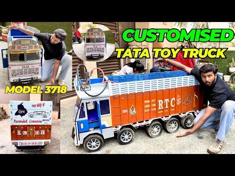 RC New TATA 3718 Truck |Handmade | Fully Customised Truck