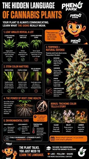 The Hidden Language of Cannabis Plants | Science-Based Cultivation Education #cannabiscommunity