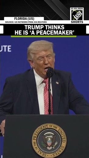 ‘Would love my legacy to be made as a great peacemaker’: says Trump