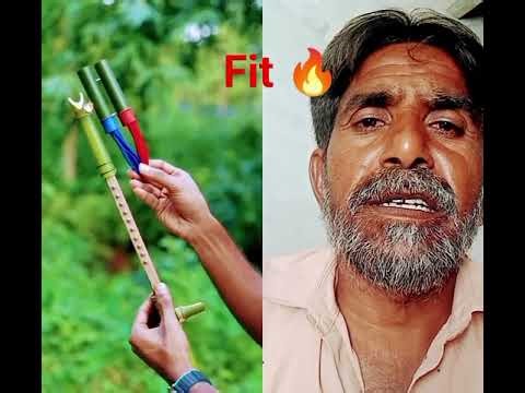 "Ultimate Balloon Gun Challenge: Hitting the Target with Bamboo Art!"