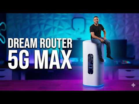 Ubiquiti Dream Router 5G Max | WiFi 7, Built-in 5G, UniFi OS & More