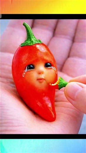 "The Cutest Chili you've ever seen! 😍🌶️ #animation #viral"