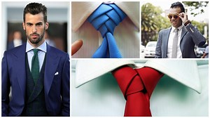 Nudos de corbatas:  30 estilos elegantes y chic para el hombre formal (Tutoriales)