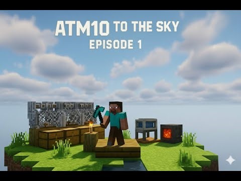 ATM10 To The Sky 🔥 Automatic Sieve & Magma Generator Setup | Minecraft ATM 10 to the sky
