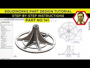 SolidWorks Tutorial: Designing a Part with Vents, Ribs, and Holes