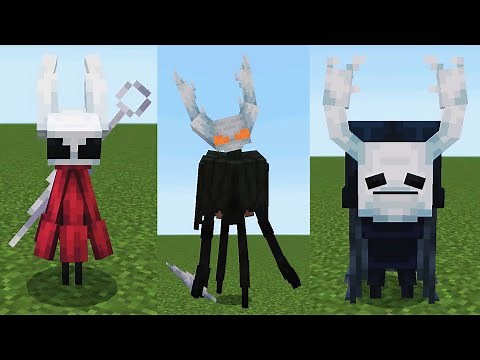 Hollow Knight Silksong addon in Minecraft PE Bedrock edition