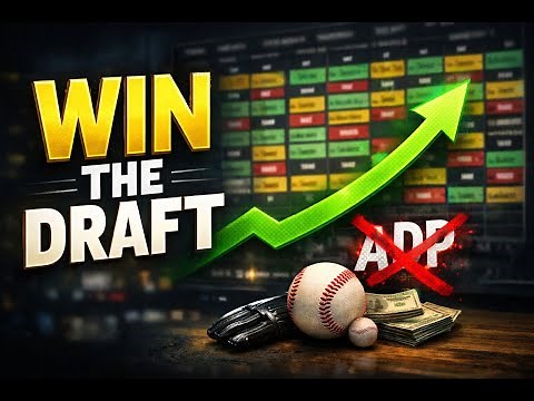 The BEST Strategy in 2026 Fantasy Baseball Drafts