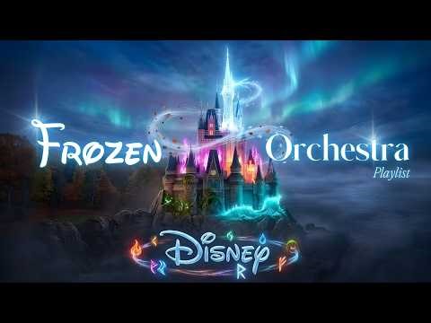 Disney Frozen Orchestra ❄️ Magical Disney BGM for Study & Focus | Arendelle Castle Ambience