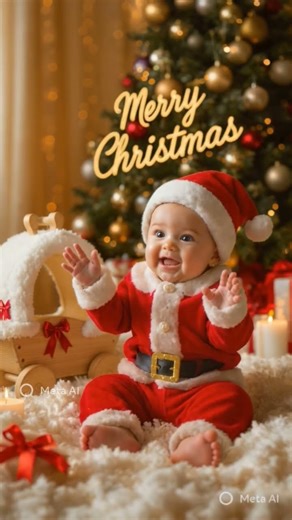 Baby Santa Singing Gingle Bell☺️☺️#cute #viral #babysanta #christmas