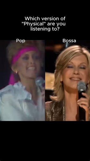 Which version of “Physical” are you listening to? One’s for the treadmill, the other is for the sauna! | Olivia Newton-John