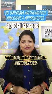 International Baccalaureate Diploma Mathematics Analysis & Approaches | Course Guide #IBMath #Edu