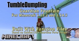 Guardian Farm for Minecraft 1.13 and 1.14 (Uses Function Files) Minecraft Map