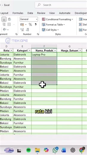 #tekaverse : #excel.withnugie Bukan Excel-nya yang error… bisa jadi datanya 😅