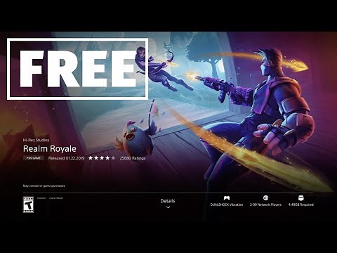 How to get Realm Royale for FREE on PS4 | PlayStation | Free Game