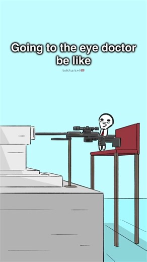 Going to the Eye Doctor Be Like - Meme Animation #memes #funny #animationmeme