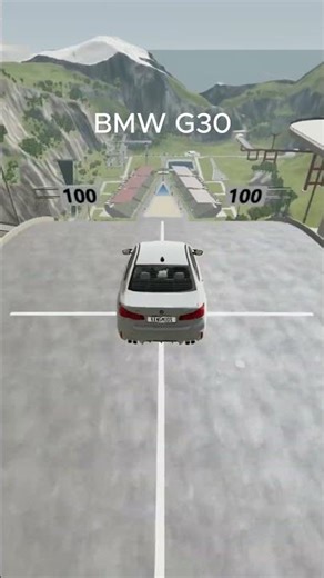 BMW Generations: Who Jumps Farther? #beamngdrive #bmw #jump #jumptest