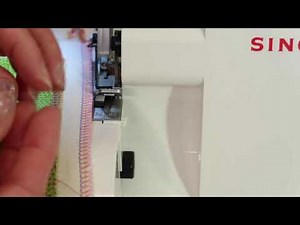 Singer 14CG754 ProFinish Serger Overlock 13 Cutting Width & Knife Adjustment