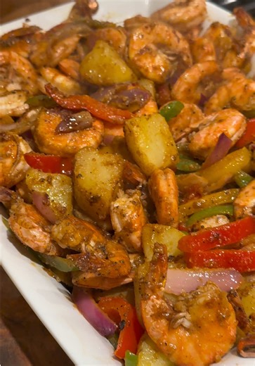Delicious Cajun Shrimp and Veggies Recipe