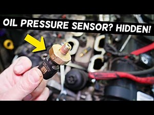 Oil Pressure Sensor Replacement Removal Dodge Jeep Chrysler 3.6 v6