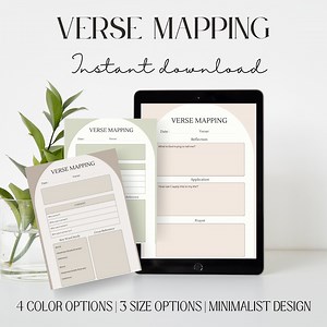 Verse Mapping, Bible Verse Mapping, Verse Mapping Template, Verse Mapping Printable, Bible Study Template, Bible Study Journal - Etsy UK