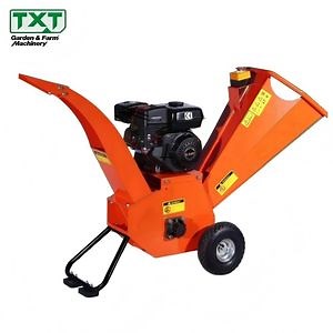 Efficient Garden Wood Chipper Shredder with 3-Blade Cutting System