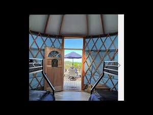 Beach Front YURT Villas at YMCA Camp Erdman for Rentals and Staycations
