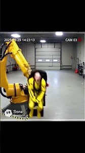 Robotic arm ride prank #funny #robot #prank #ai