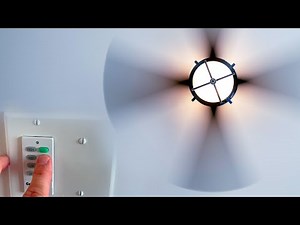 Ceiling fan wall remote non-responsive fix