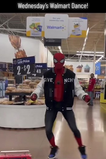 #funny #humor #dance #wednesday #walmart #peopleofwalmart #spidey #spiderman #😂 #fyp #foryou