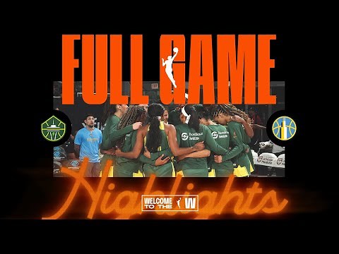 Seattle Storm vs. Chicago Sky | FULL GAME HIGHLIGHTS | July 24, 2025