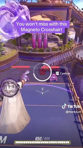 Replying to @sammcoyle This is the best Magneto Crosshair! 🧲 #marvalrivals #marvelrivalsclips #marvelrivalsgame #marvel #rivals #tutorial #magneto #crosshair #fyp #foryou