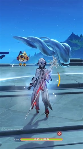 Genshin Impact | Most Attractive DPS Frozen Weapons ❄️⚔️ #genshinimpact #shorts #viral #video #gamer