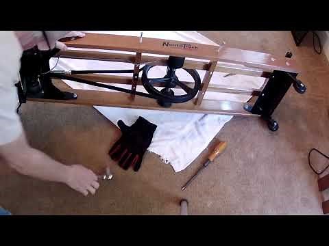 NordicTrack Pro Ski Machine Drive Roller Replacement