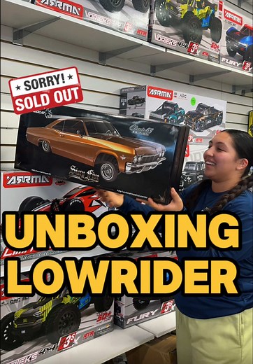 Unboxing the RC Lowrider 1965 Chevy Impala in Action