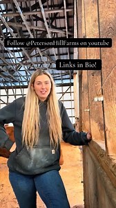 Clips of cleaning out the barn, full video is on YouTube Link in bio #farmersdaughter #maine #farm #farmlife #country #cows #case #familyfarm #fyp | Andrea Crosby