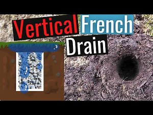 Cheap & Easy drainage solution? Vertical French Drain
