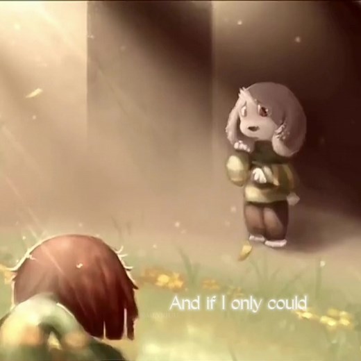Heartfelt Undertale Chara and Asriel Sad Edit