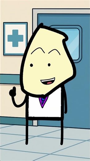 Doctor what happens when we die?(animation meme) #shorts #hospital