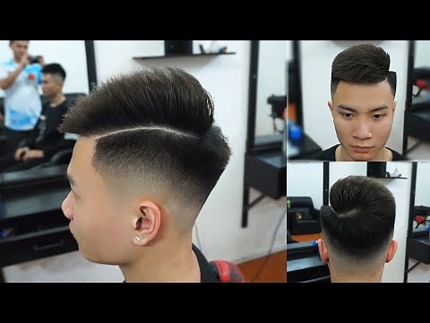 DâN tỔ lÀ pHải bIết Kiểu tóc nÀy - MOHICAN MÁI CHÉO - Tóc nam đẹp 2021 - Chính Barber