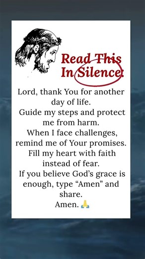 ✝️Read This Prayer Silently. Watch What Happens 😲 #prayer #faith #silentprayer #god #peace #prayer