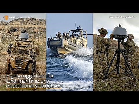 Multi-Mission Counter-Drone Solution: DroneShield DroneSentry-X Mk2