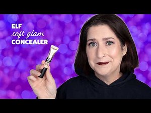 ELF SOFT GLAM SATIN CONCEALER | Dry Skin Review & Wear Test
