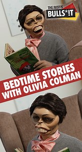 Bedtime stories with Olivia Colman, but these Paddington tales seem a little different…Brand new ep of Spitting Image: The Rest Is Bulls*!t out now on YouTube! | Spitting Image
