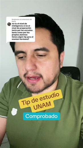 Consejos para el examen de admisión UNAM