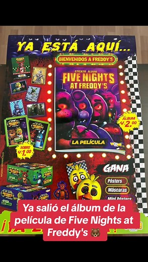 Nuevo álbum Five Nights at Freddy's: ¡colecciónate!