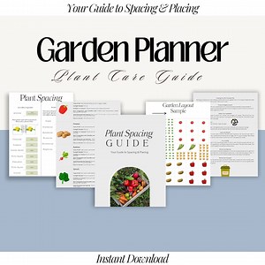 Gardening Printable Bundle | Square Foot Gardening | Plant Spacing Guide | Companion Planting, Vegetable Plant Care, Garden Planning Compost - Etsy