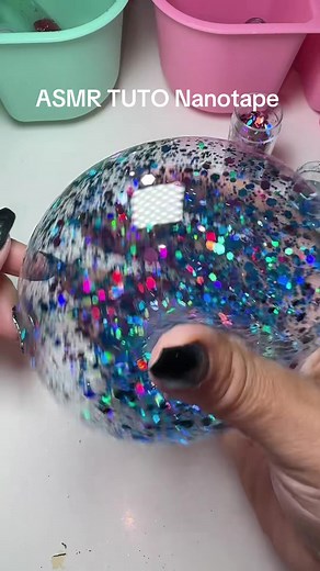 DIY Glitter Nanotape ASMR Tutorial